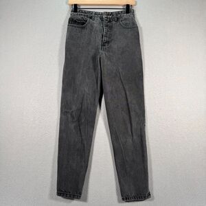 Vintage Guess Jeans Womens 28 Black Georges Marciano Tappered Stretch Streetwear